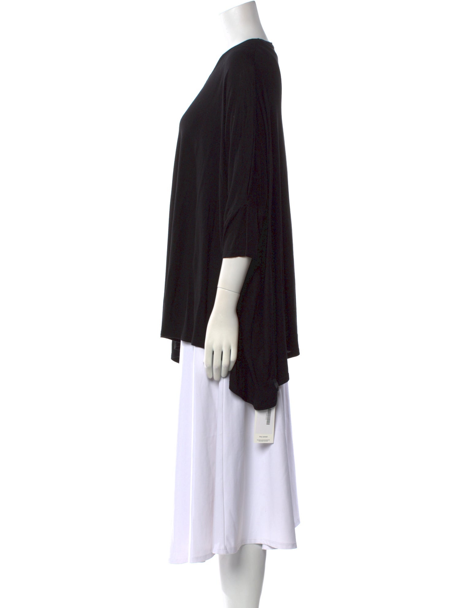 Gucci Viaggio Scoop Neck Three-Quarter Sleeve Tunic