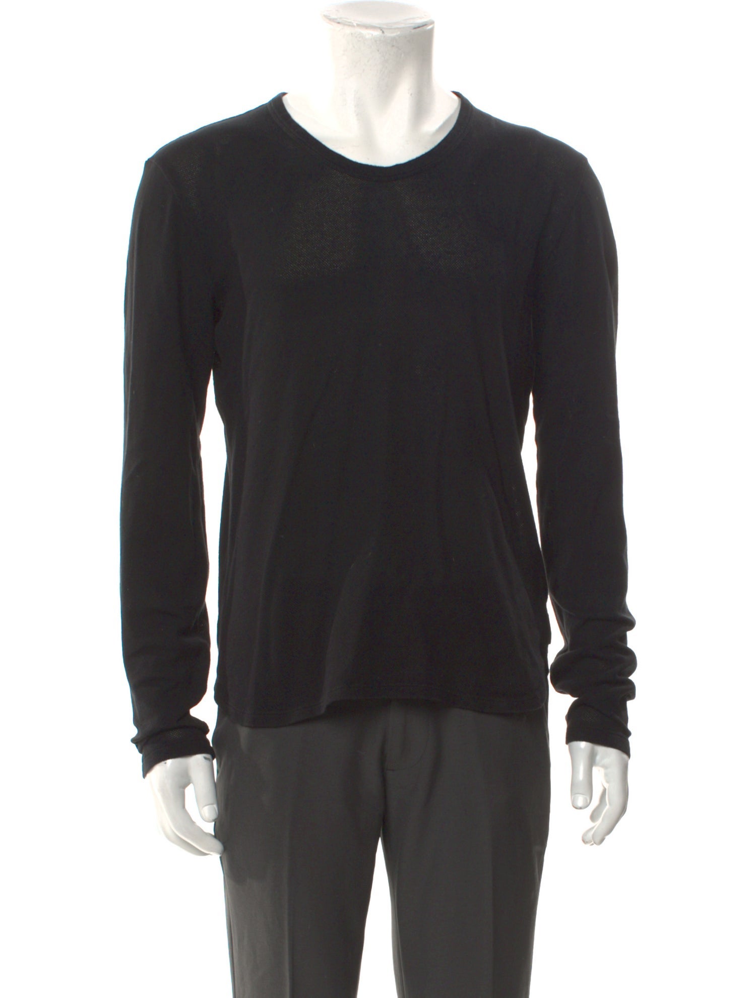 Gucci Viaggio Scoop Neck Long Sleeve Henley