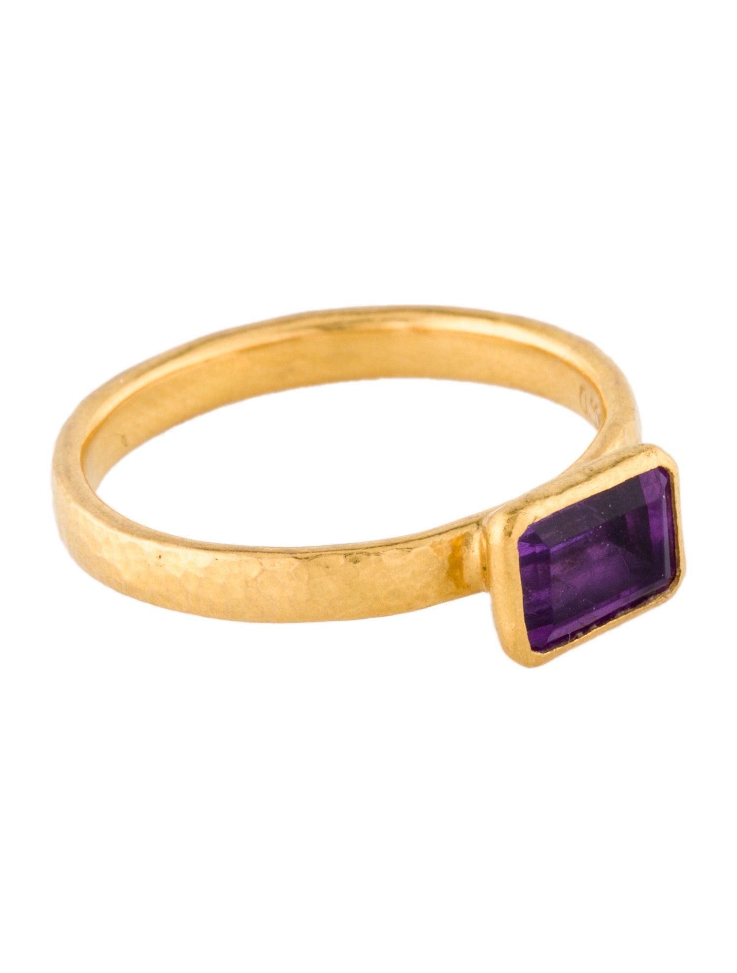 Gurhan 22K Amethyst Cocktail Ring
