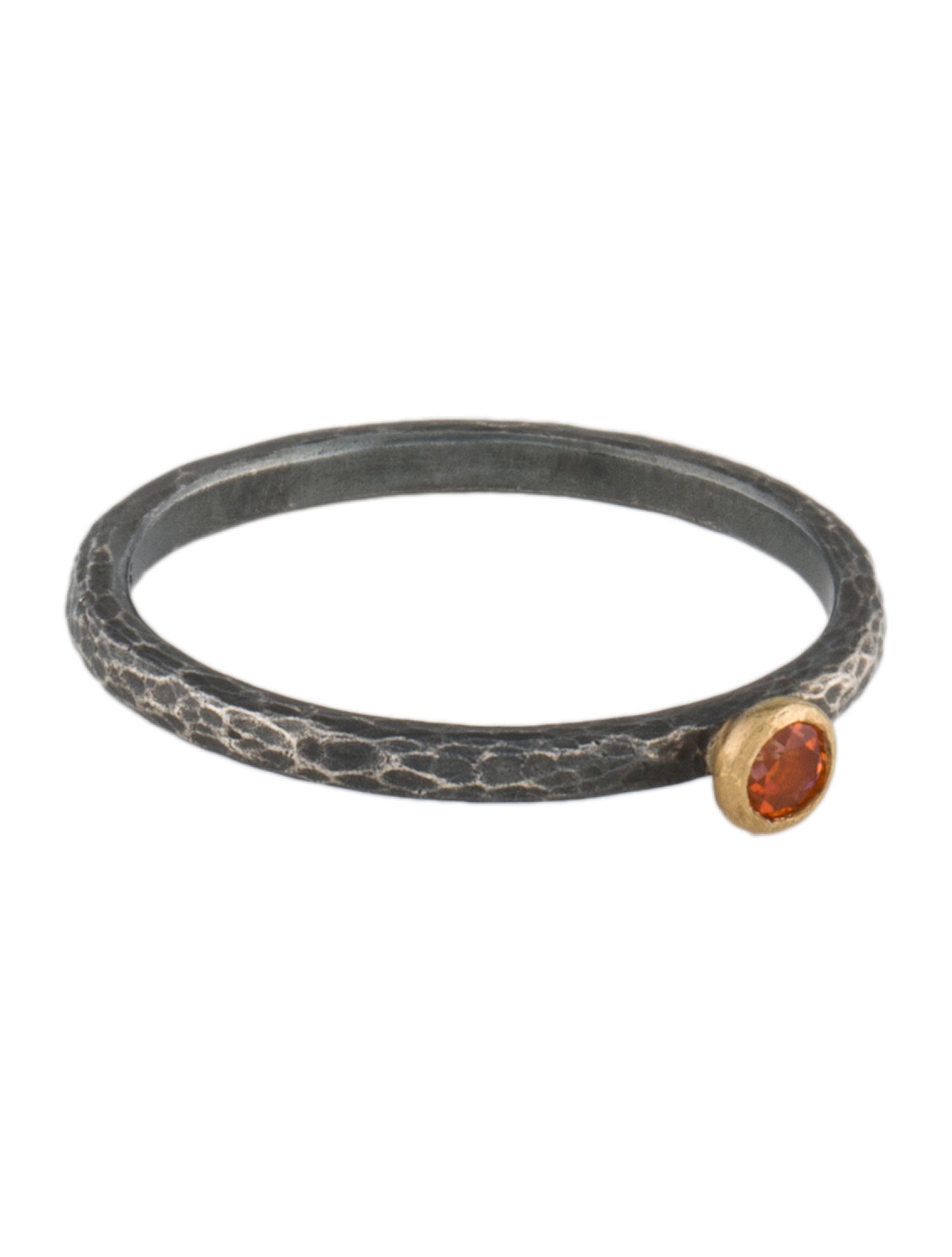 Gurhan Coated Topaz Skittle Stacking Band Ring