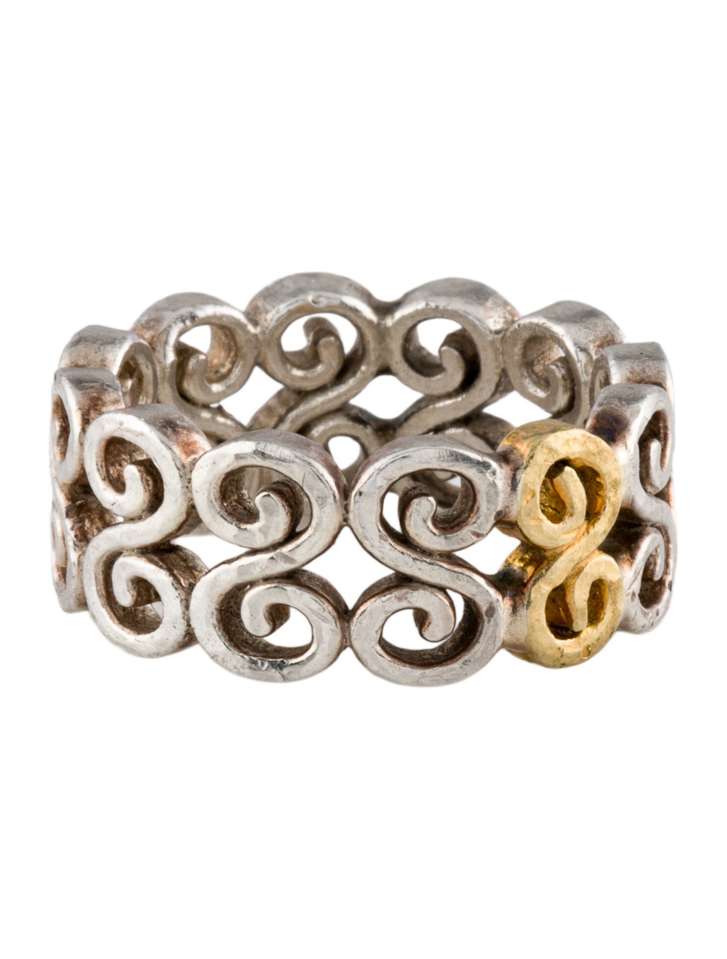 Gurhan Two-Tone Vortex Band