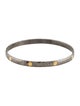Gurhan Two-Tone Midnight Bangle Bracelet