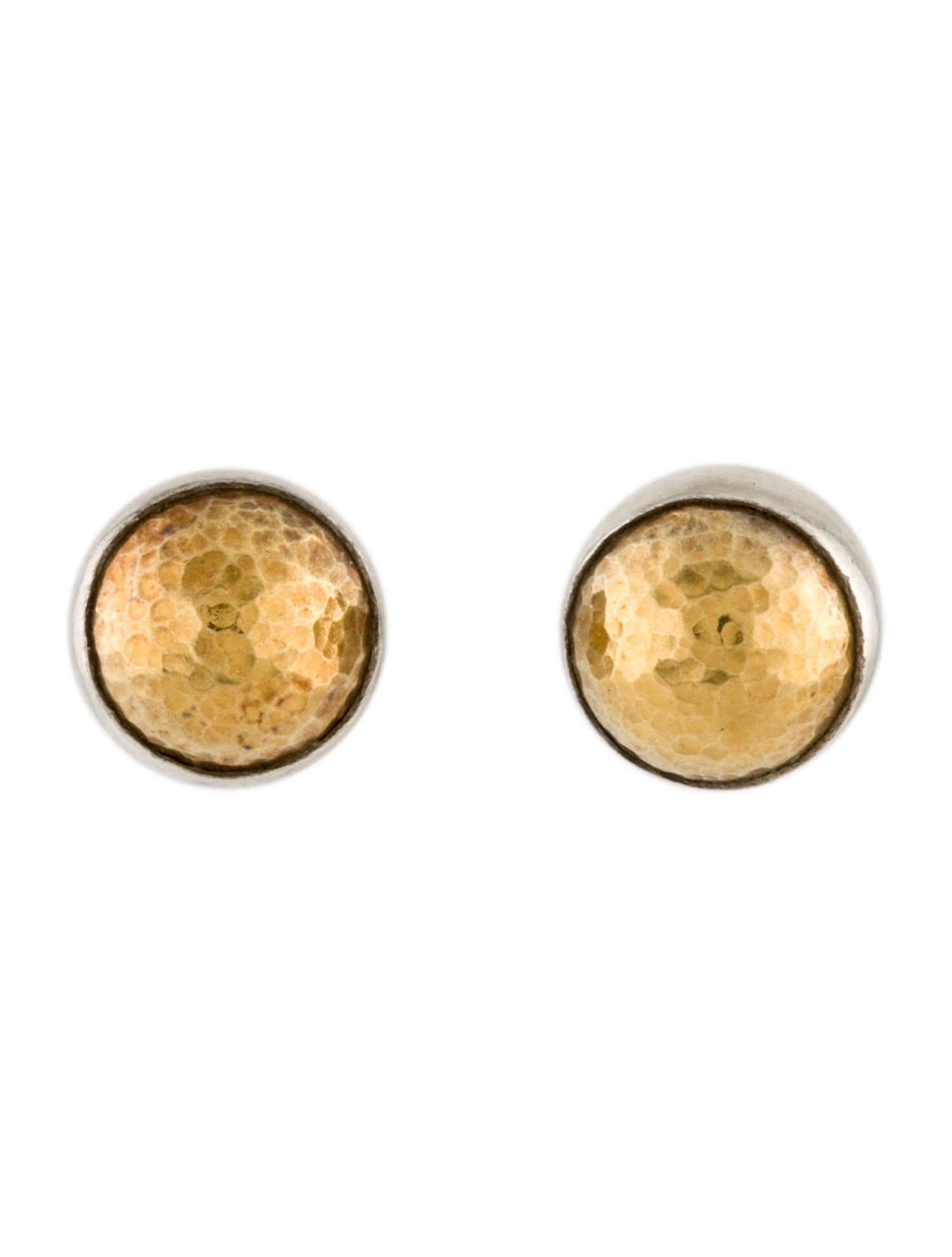 Gurhan Amulet Two-Tone Stud Earrings