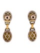 Gurhan Diamond Capitone Drop Earrings