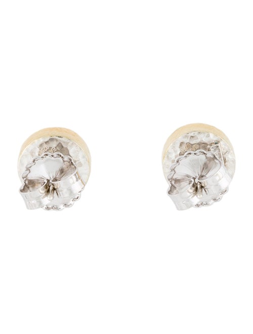 Gurhan Two-Tone Mystere Coated Druzy Stud Earrings