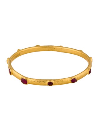 Gurhan 24K Ruby Elements Bangle