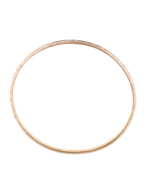 Gurhan Two-Tone Diamond Bangle Bracelet