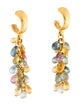 Gurhan 24K Multicolored Sapphire Drop Earrings