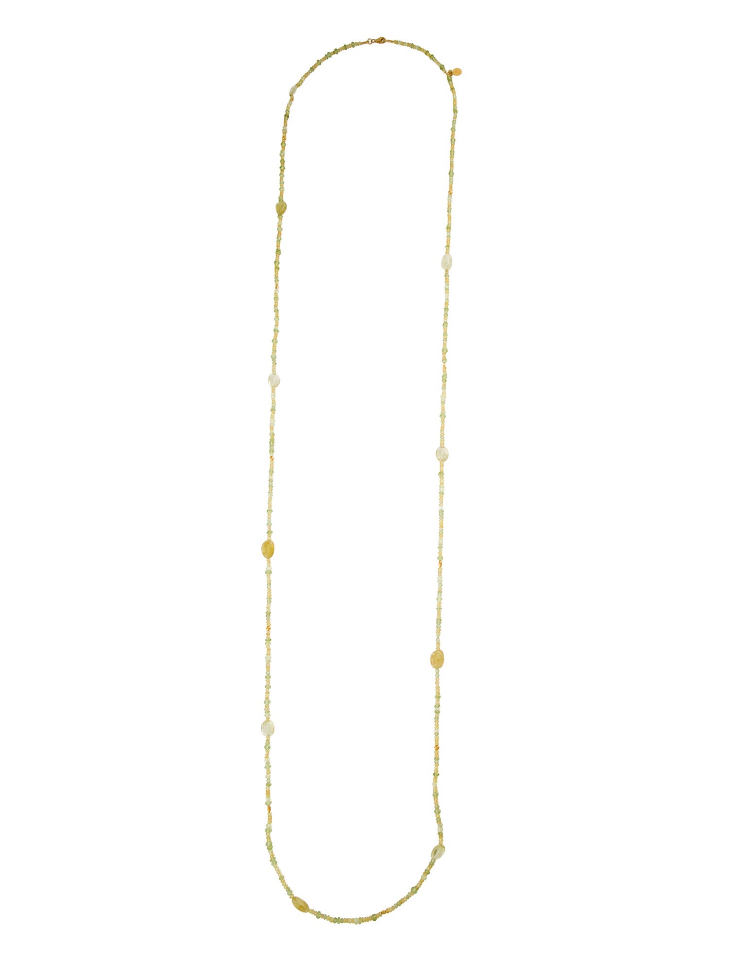Gurhan 24K Multi Stone Bead Long Necklace
