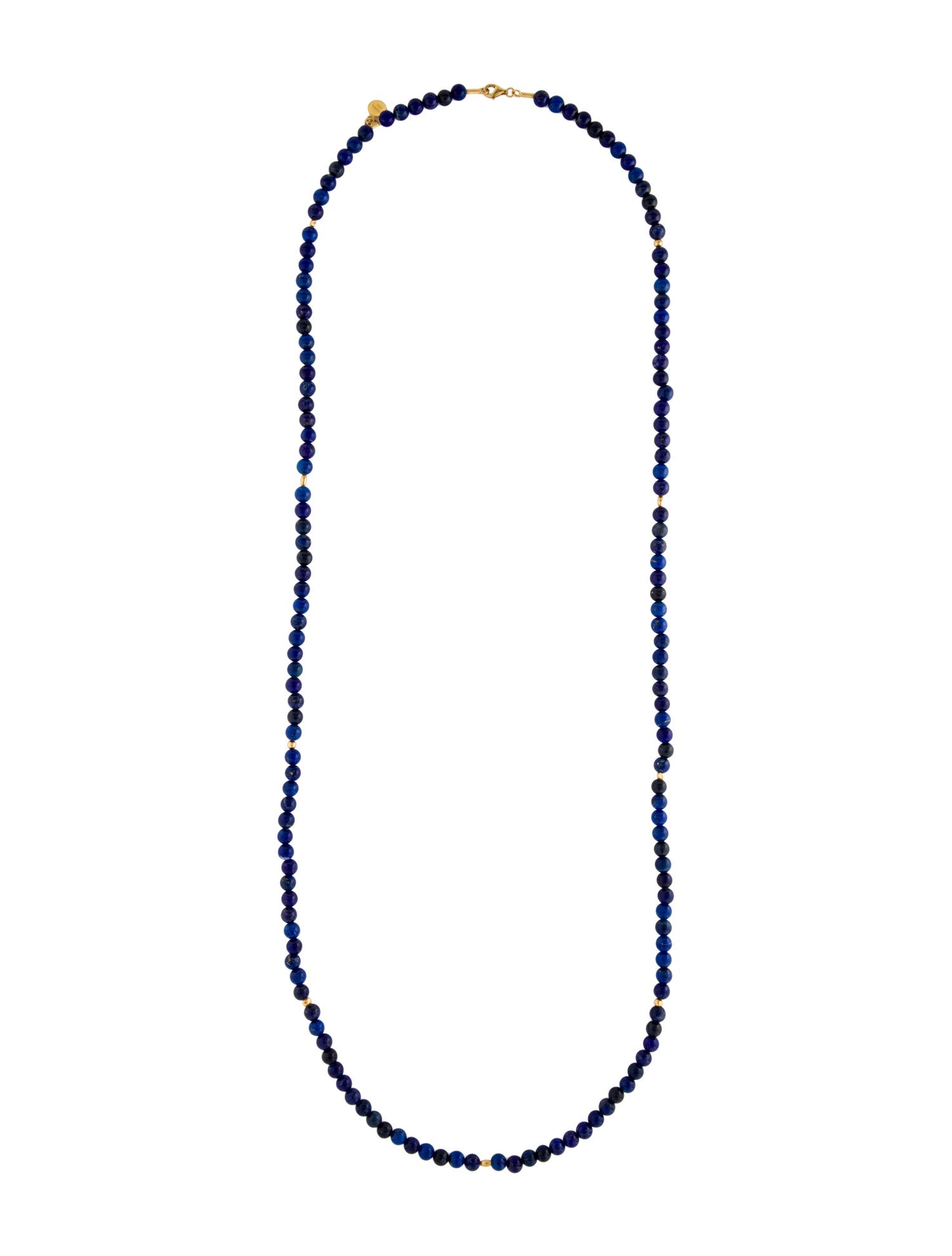 Gurhan 24K Lapis Lazuli Bead Strand Necklace