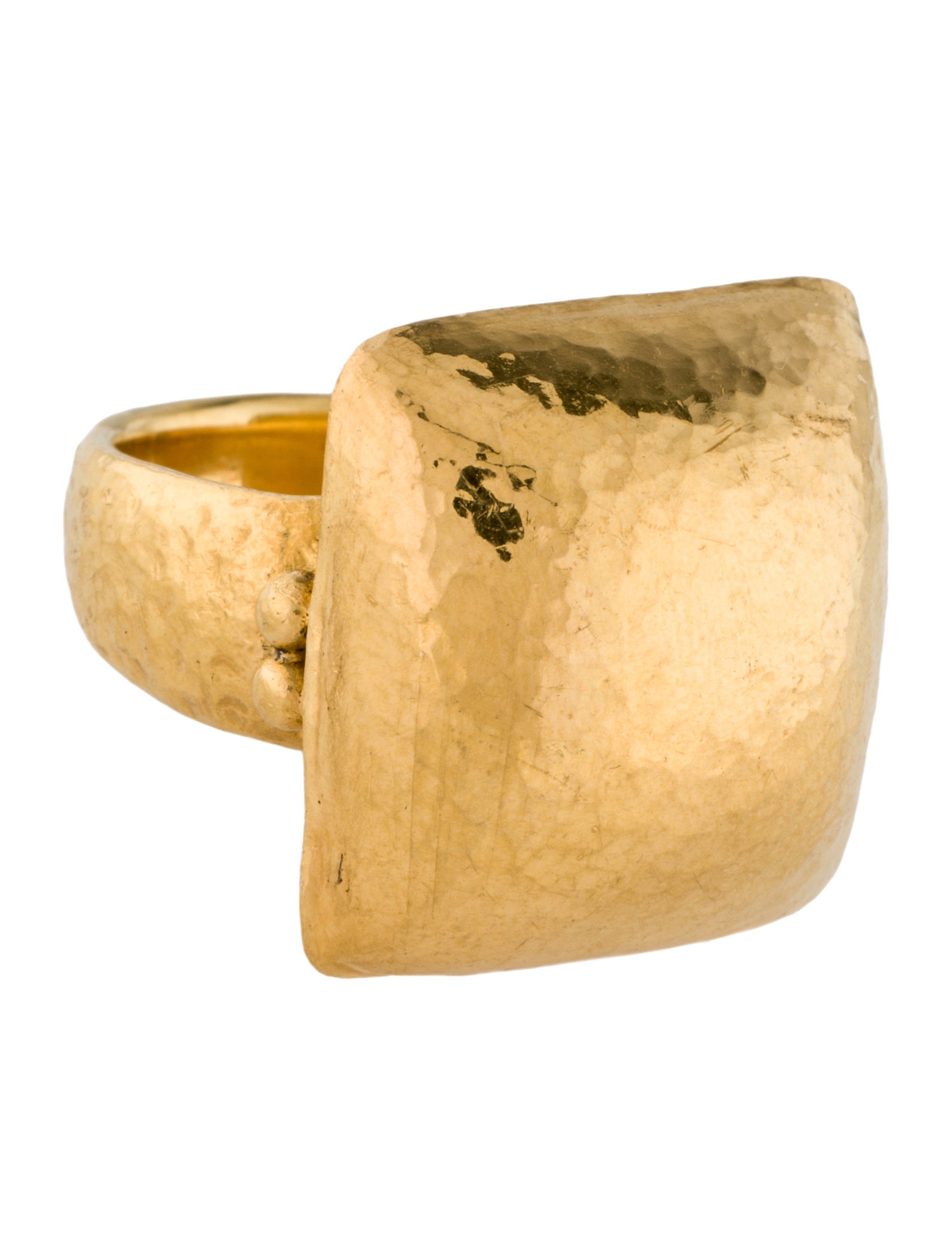 Gurhan 24K Square Cocktail Ring