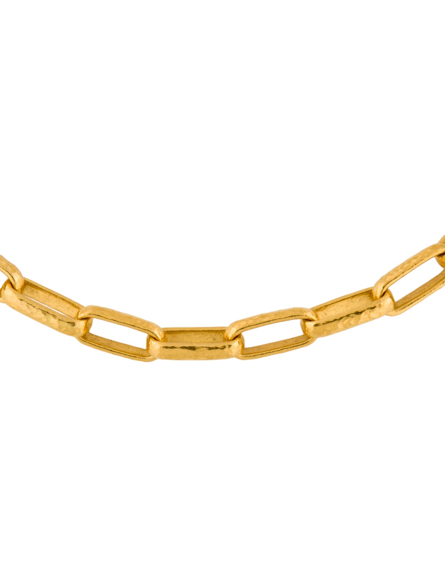 Gurhan 24K Diamond Hoopla Chain Link Necklace