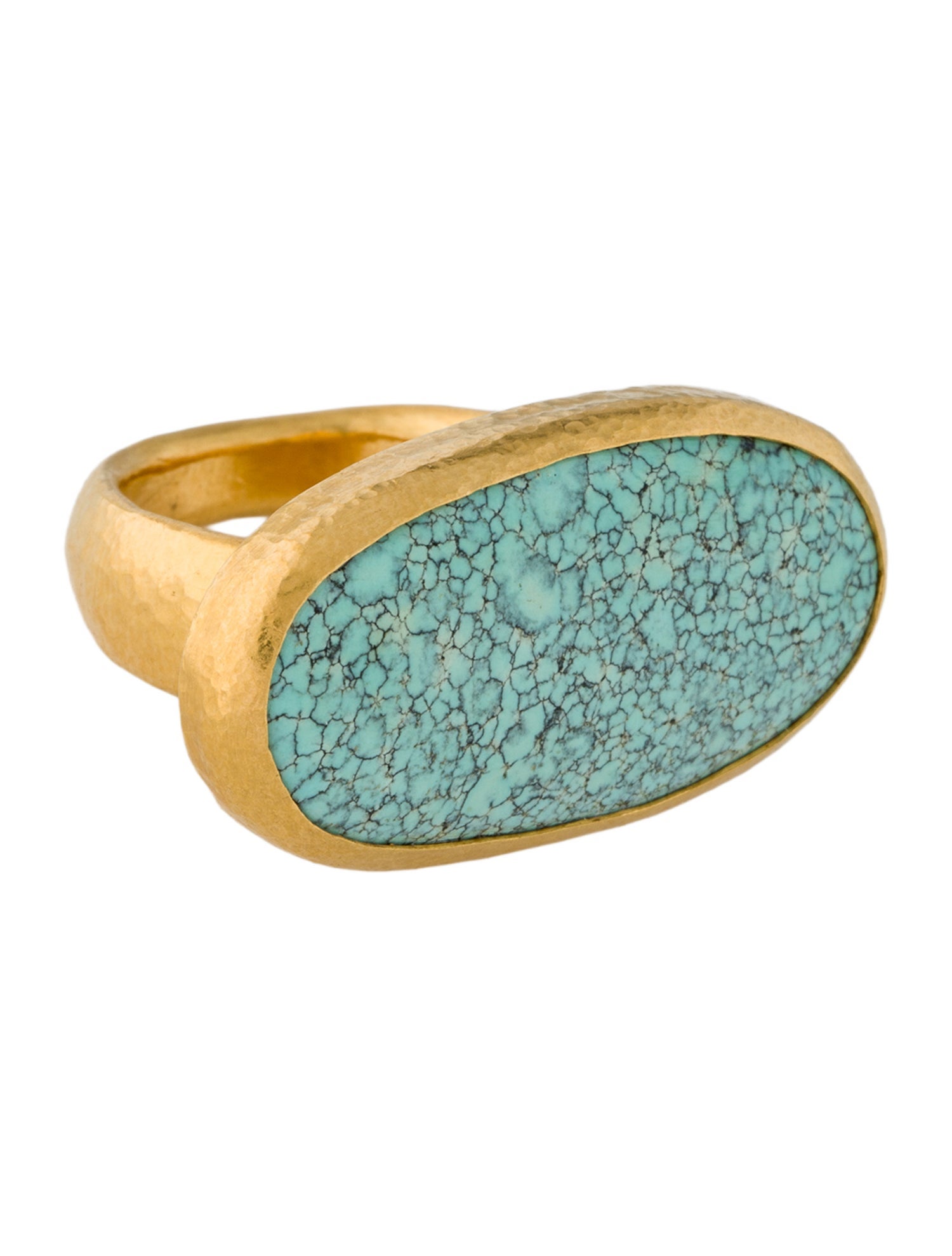 Gurhan 24K Turquoise Cocktail Ring