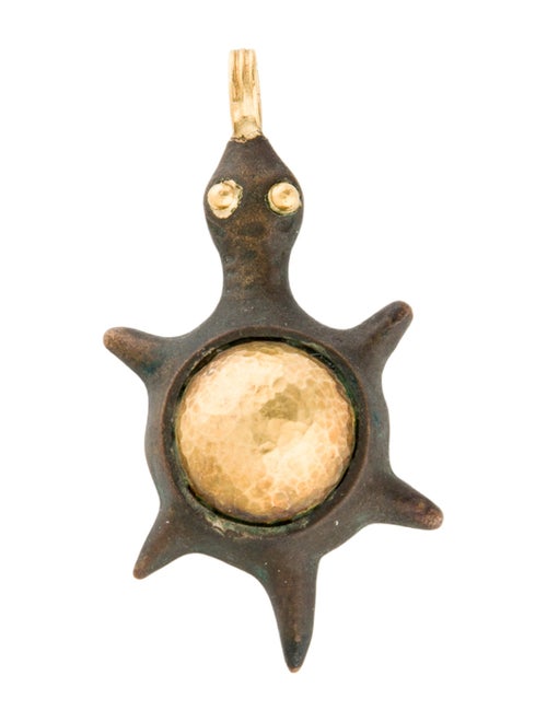 Gurhan 24K Turtle Pendant