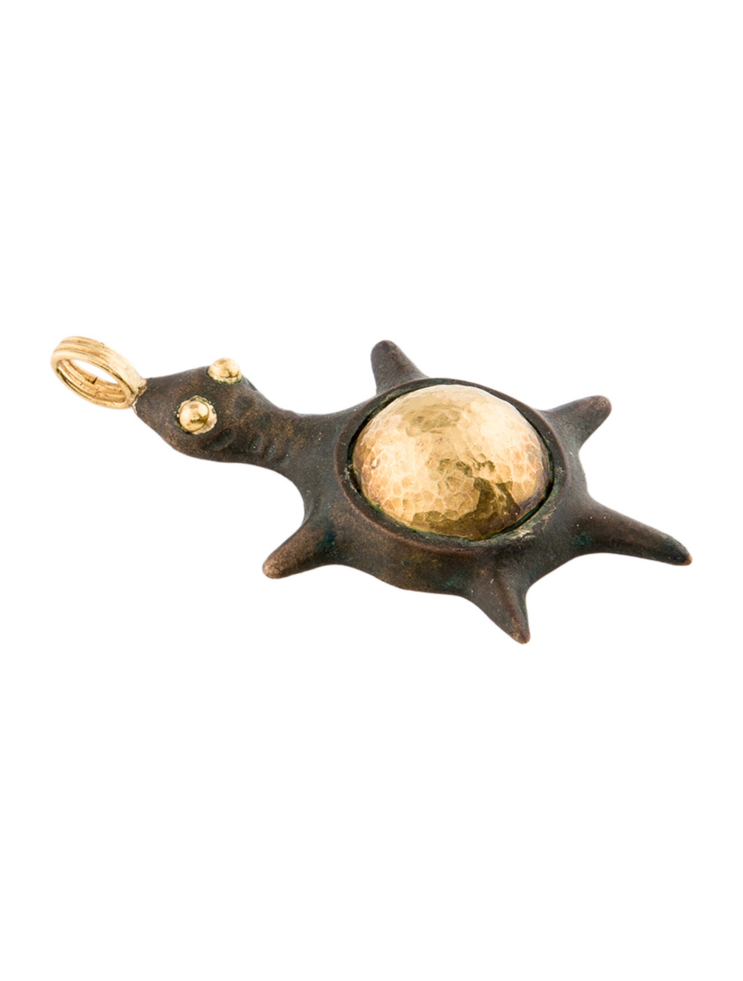 Gurhan 24K Turtle Pendant