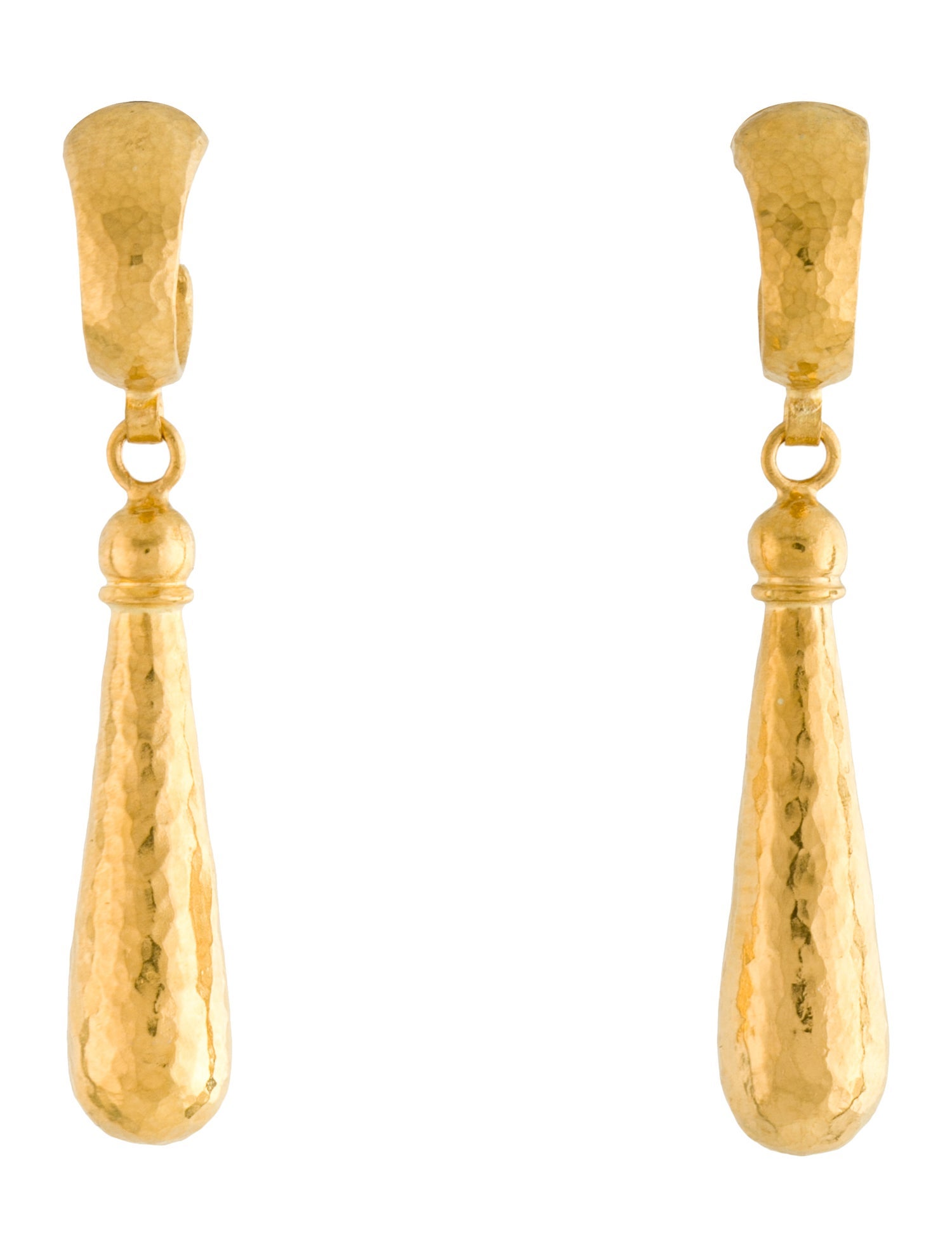 Gurhan 24K Teardrop Earrings