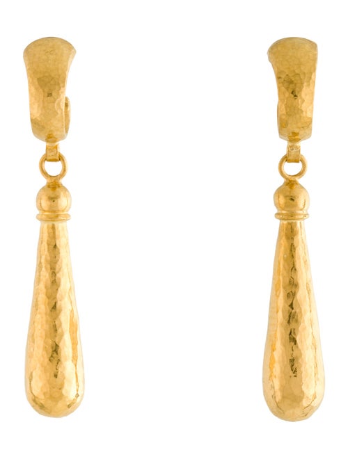 Gurhan 24K Teardrop Earrings