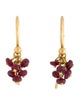 Gurhan Ruby Boucle Drop Earrings