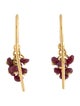 Gurhan Ruby Boucle Drop Earrings