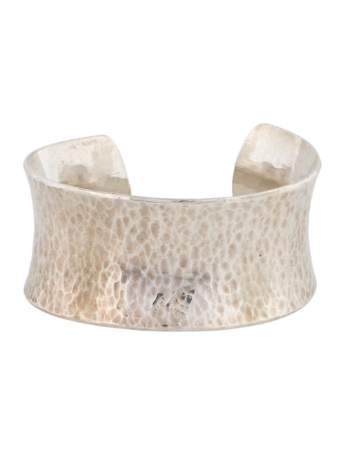 Gurhan Wide Hammered Cuff Bracelet