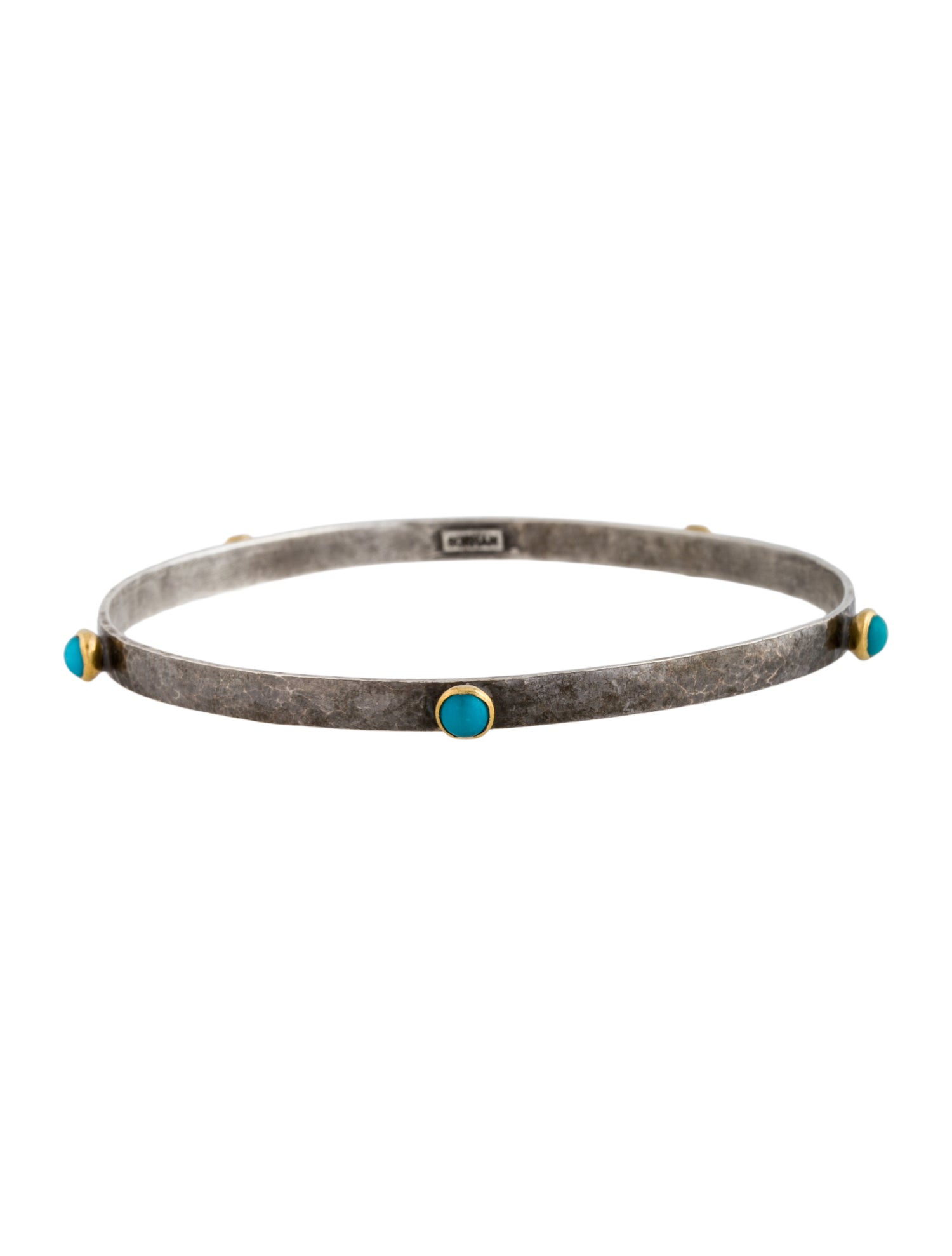 Gurhan Turquoise Station Bangle