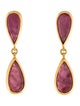 Gurhan 24K Tourmaline Drop Earrings
