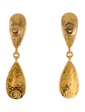 Gurhan 24K Tourmaline Drop Earrings