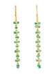 Gurhan Emerald Bead Drop Earrings