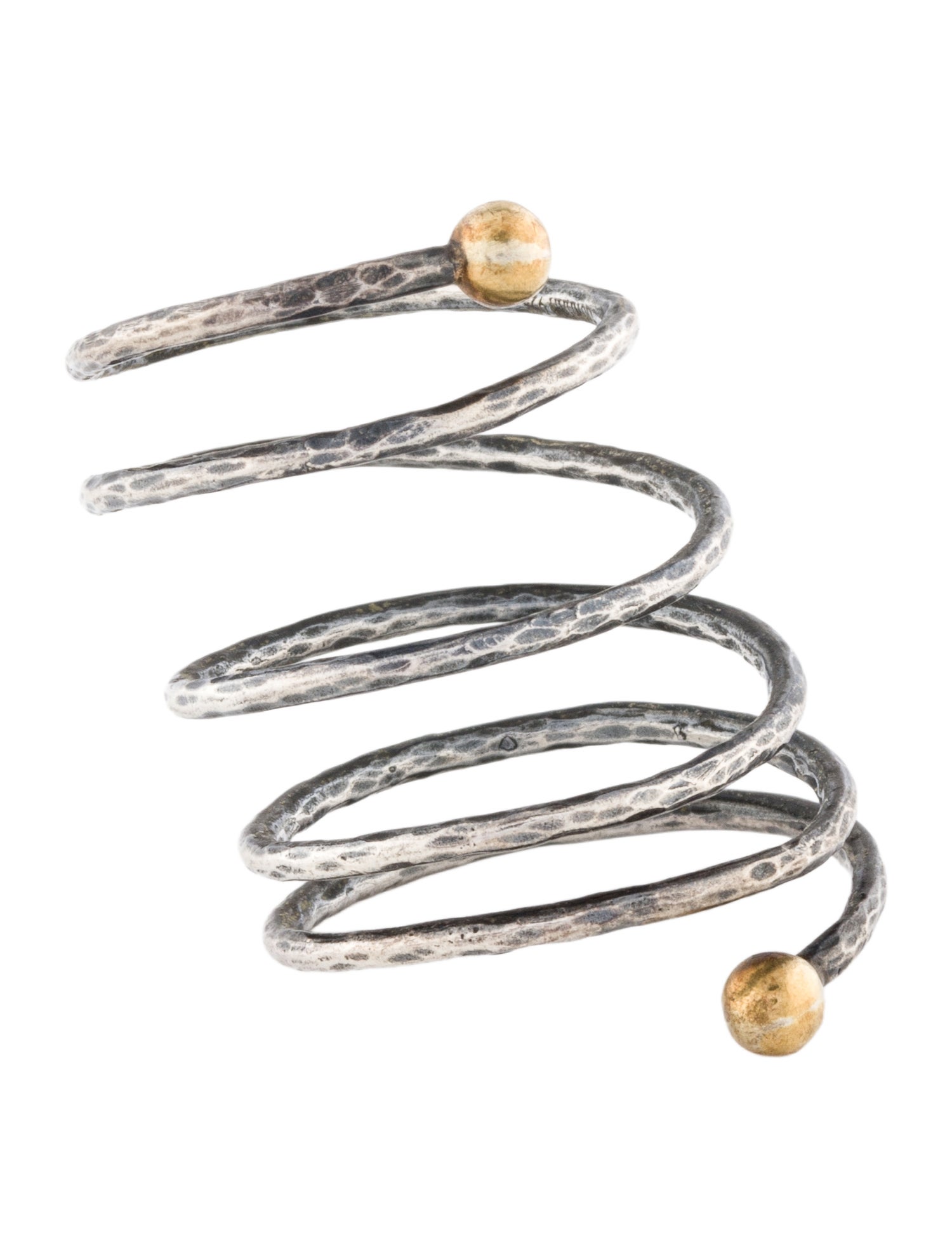 Gurhan Two-Tone Spiral Coil Ring