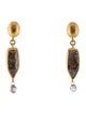 Gurhan 24K Diamond Single Drop Earrings