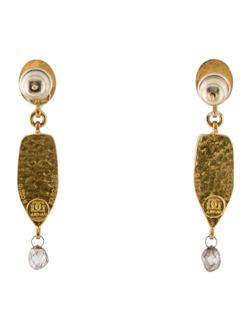 Gurhan 24K Diamond Single Drop Earrings