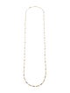 Gurhan 24K Diamond Rain Long Single Strand Necklace