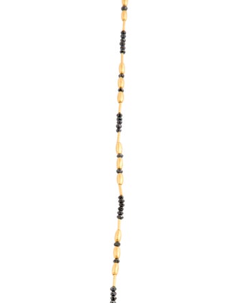 Gurhan 24K Diamond Rain Long Single Strand Necklace