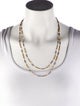 Gurhan 24K Diamond Rain Long Single Strand Necklace