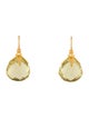 Gurhan 24K Quartz Drop Earirngs