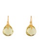 Gurhan 24K Quartz Drop Earirngs