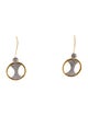 Gurhan 18K 1.46ctw Diamond Tuxedo Drop Earrings