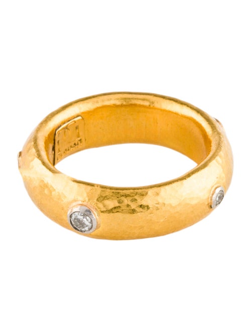 Gurhan 24K Diamond Hoopla Band