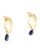 Gurhan 24K Sapphire Dew Drop Earrings