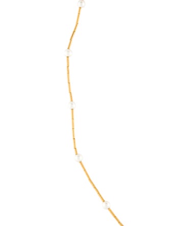 Gurhan 24K Pearl Station Necklace