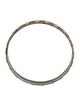 Gurhan Two-Tone Midnight Hammered Bangle Bracelet