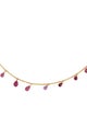 Gurhan 22K Sapphire, Tourmaline & Rhodolite Station Necklace