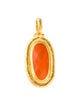 Gurhan 24K Carnelian Pendant