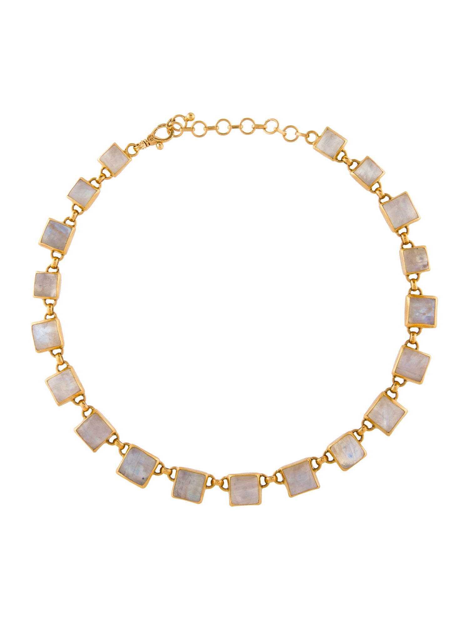 Gurhan 24K Moonstone Labradorite Collar Necklace