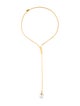 Gurhan 24K Pearl & Diamond Lariat Drop Necklace