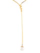 Gurhan 24K Pearl & Diamond Lariat Drop Necklace