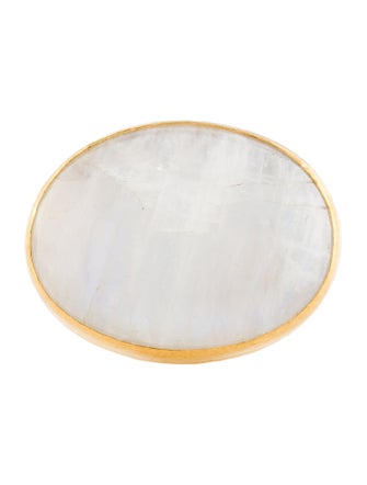 Gurhan 24K Moonstone Labradorite Cocktail Ring