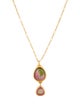 Gurhan 24K Tourmaline Pendant Necklace