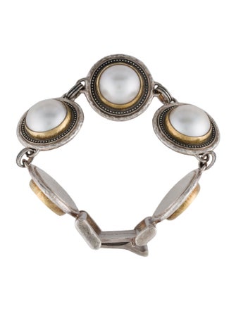 Gurhan Mabé Pearl Gauntlet Bracelet