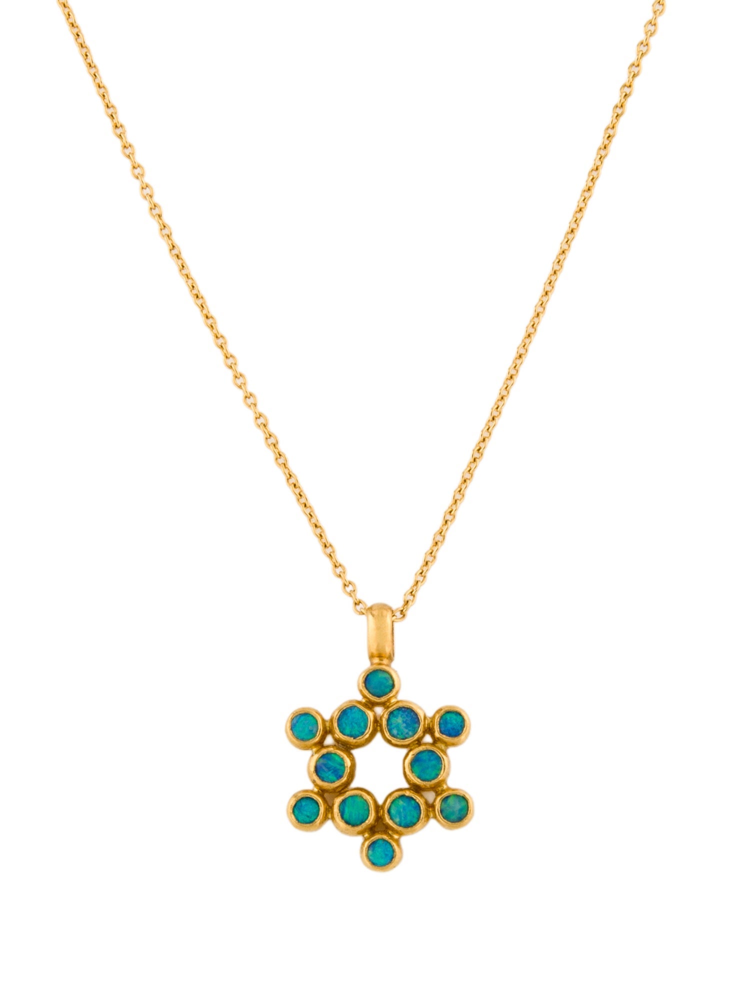 Gurhan Opal Pendant Necklace